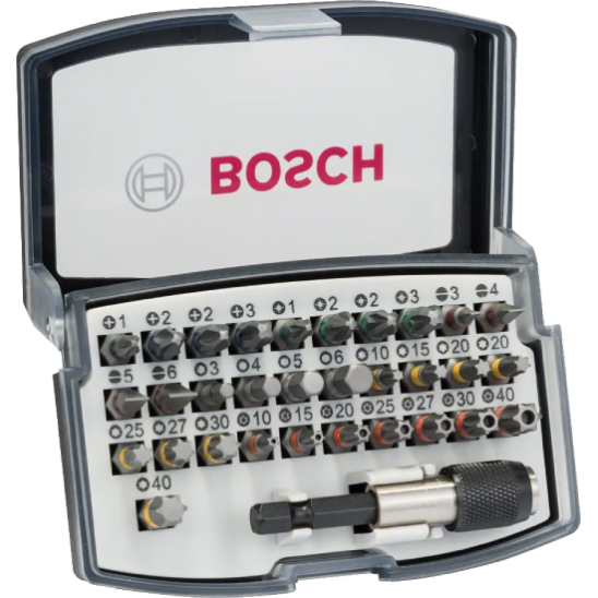 Conjuntos de Pontas de Aparafusar 32Pcs Bosch 2607017319