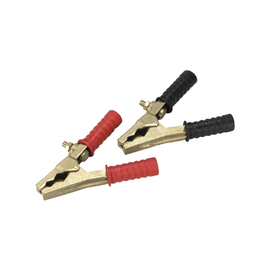 Jogo de 2 pinças em bronze maciço para bateria de 800 A 160x100 mm Alyco