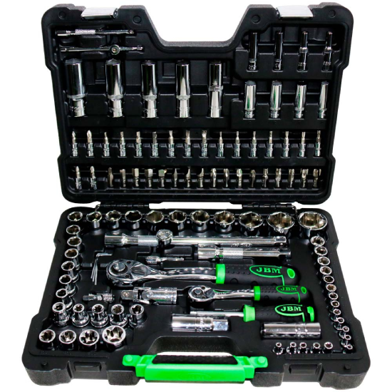 CAIXA DE FERRAMENTAS DE 108 CHAVES HEXAGONAIS 54048