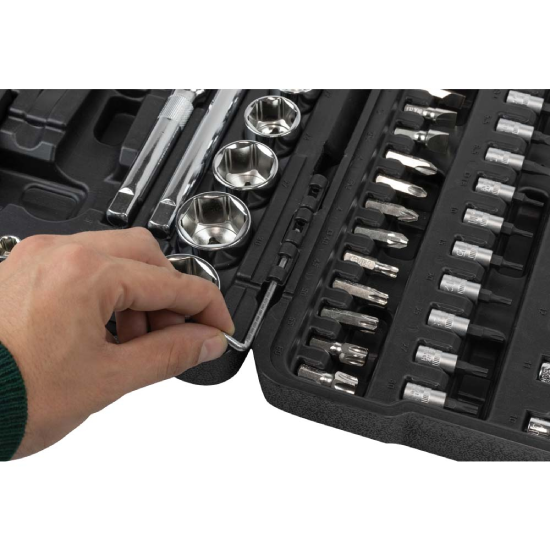 CAIXA DE FERRAMENTAS DE 108 CHAVES HEXAGONAIS 54048