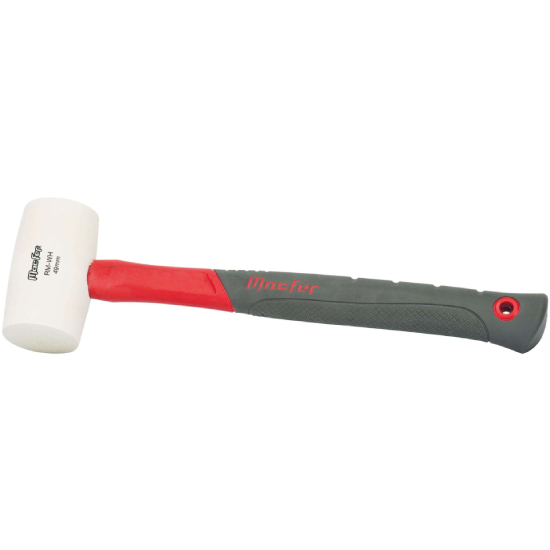 Maço Borracha RM-WH 45mm 340g (12oz) branca MacFer 213.0042