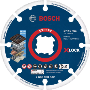 Disco de corte X-LOCK 115mm EXPERT Diamond Metal Wheel BOSCH