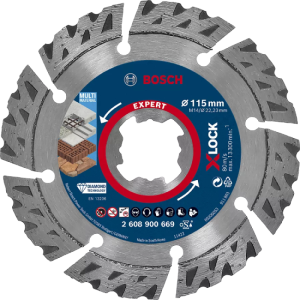DISCOS EXPERT MULTIMATERIAL 115X22,23X2,4 BOSCH