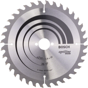 DISCOS DE SERRA CIRCULAR OP WO (36D) - 230X2,8X30 BOSCH