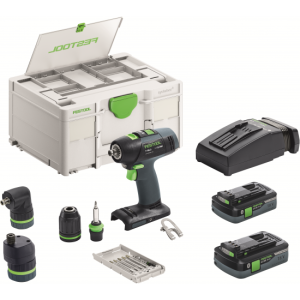 Aparafusadora a bateria FESTOOL T 18+3 HPC 4,0 I-Set