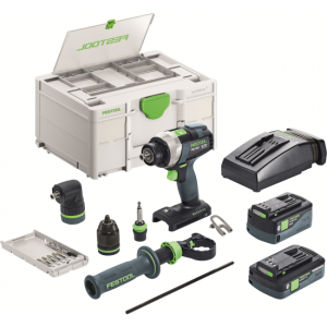 Aparafusadora a bateria FESTOOL QUADRIVE TDC 18/4 5,0/4,0 I-Set (577612)