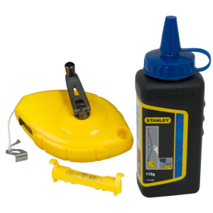 Kit Bate Linha c/ Pó e Nível Stanley 0-47-443