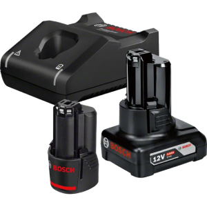 Kit Carregador GAL 12V + 2 Baterias GBA 12V 2.0/4.0Ah Bosch 1600A01NC9
