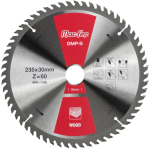 Disco pastilhado para madeira DMP-S 300mm Z48 090.0021