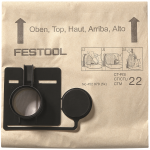 Saco de filtragem FESTOOL FIS-CT 22/5 (452970)